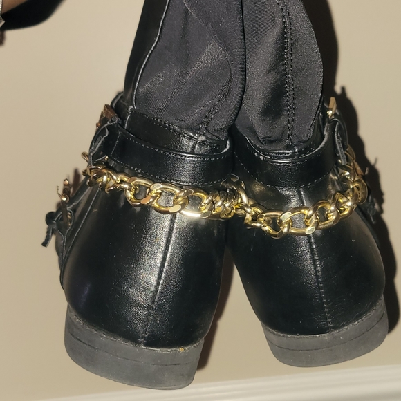 Torrid Black Boot w/ God Chain. - Picture 4 of 9
